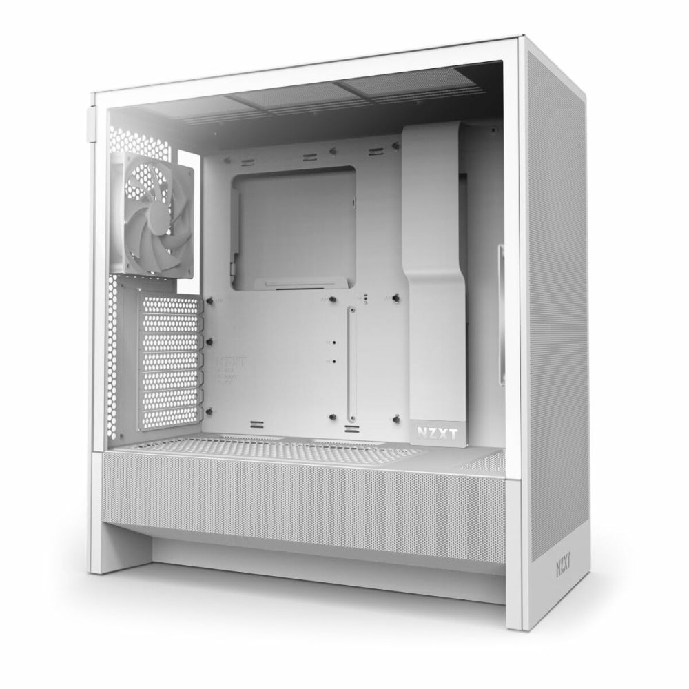 Boîtier ATX semi-tour NZXT H5 FLOW Blanc