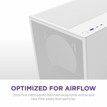 Boîtier ATX semi-tour NZXT H5 FLOW Blanc