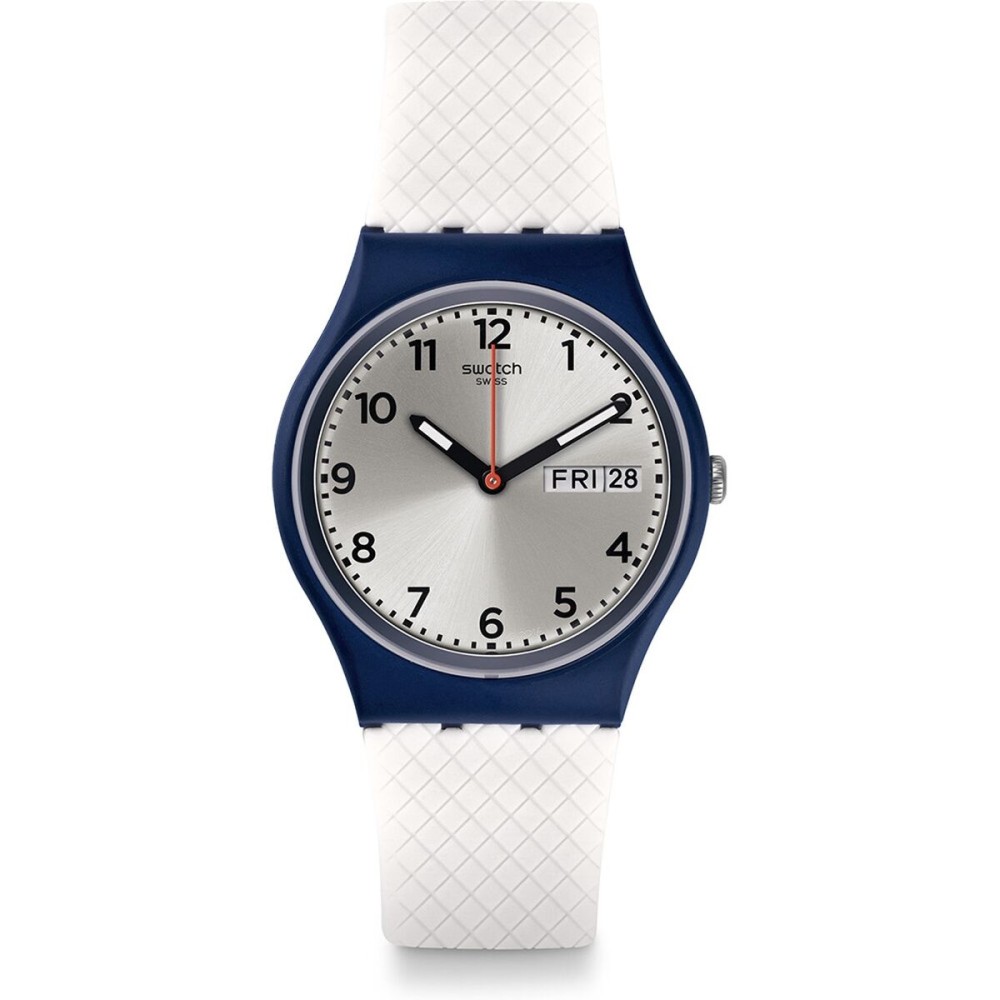 Unisex-Uhr Swatch WHITE DELIGHT (Ø 34 mm)