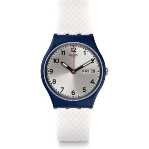Unisex-Uhr Swatch WHITE DELIGHT (Ø 34 mm)