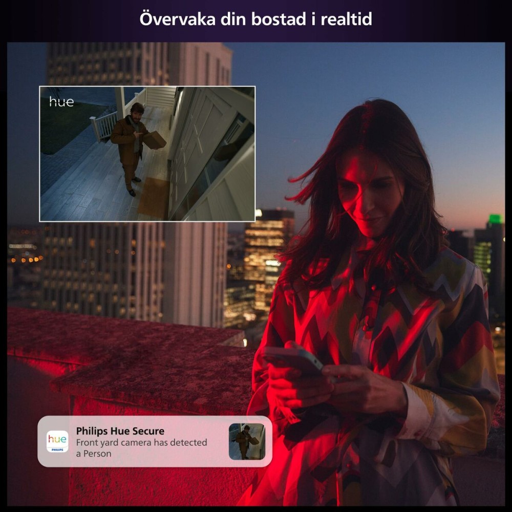 Fausse caméra de surveillance Philips Hue Secure Cam