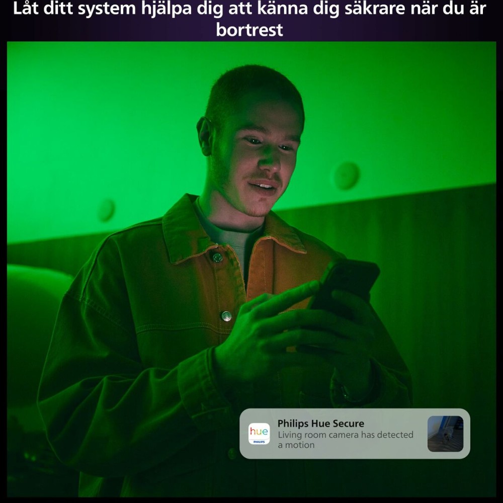 Fausse caméra de surveillance Philips Hue Secure Cam