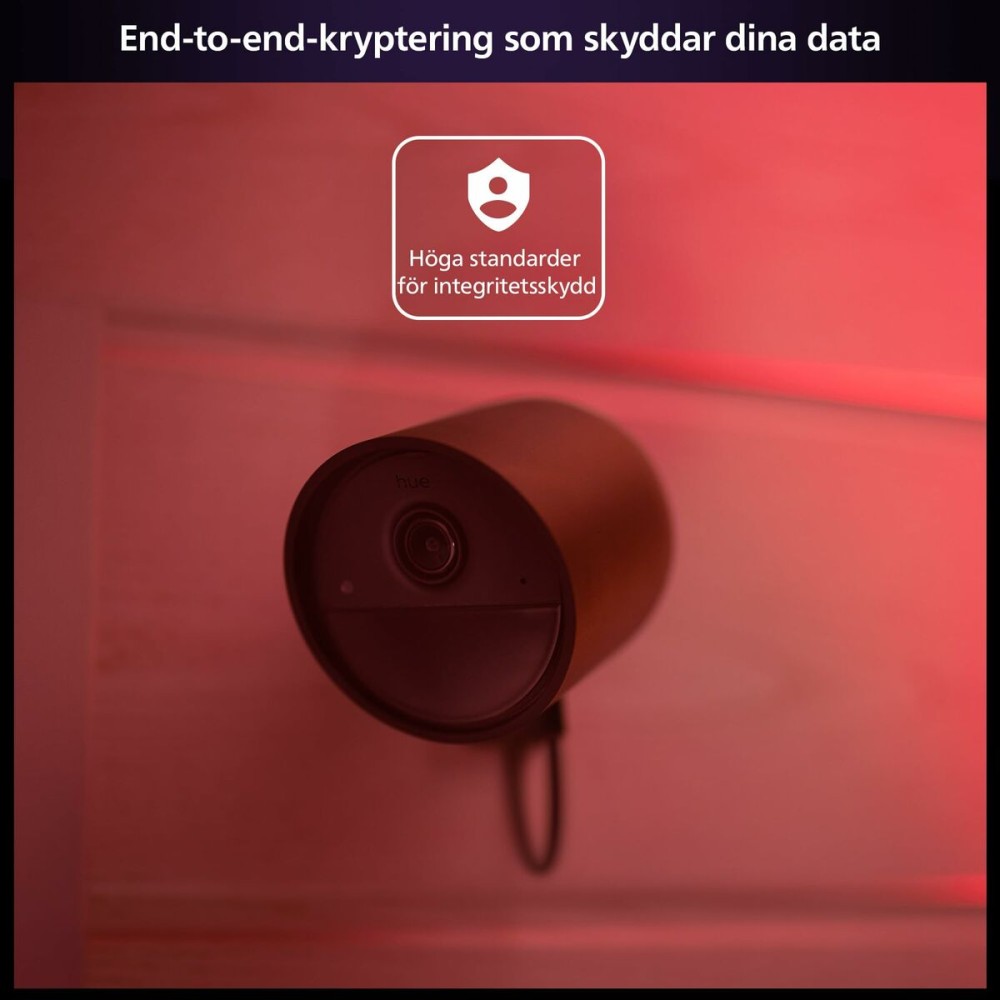 Fausse caméra de surveillance Philips Hue Secure Cam