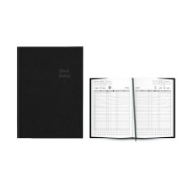 Book of Reserves Ingraf Black 22 x 31 cm 2026