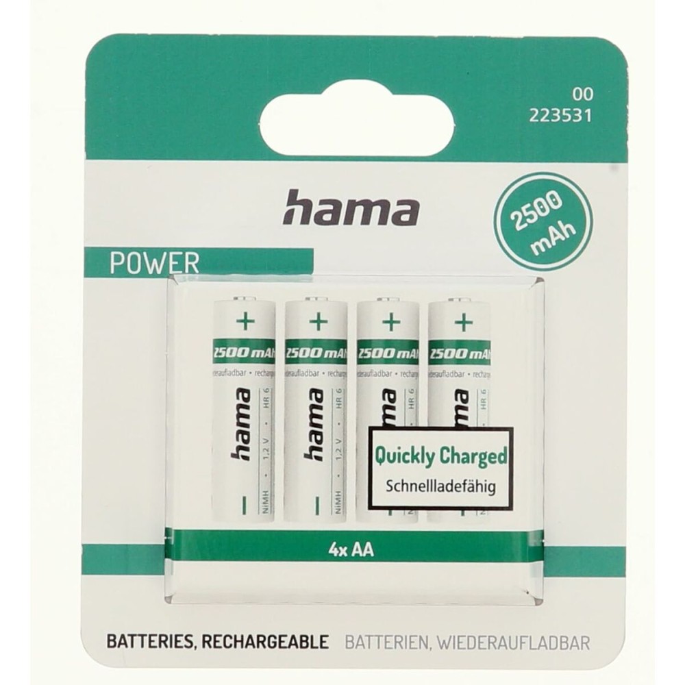 Akkus Hama 00223531 2500 mAh 1,2 V AA (4 Stück)