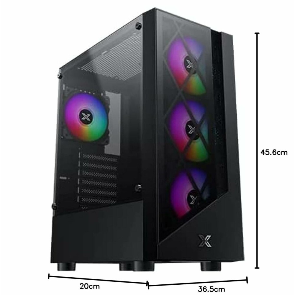 ATX Semi-Tower Gehäuse XIGMATEK Duke Schwarz