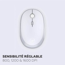 Keyboard and Mouse Mobility Lab Modelo ergonómico Grey AZERTY
