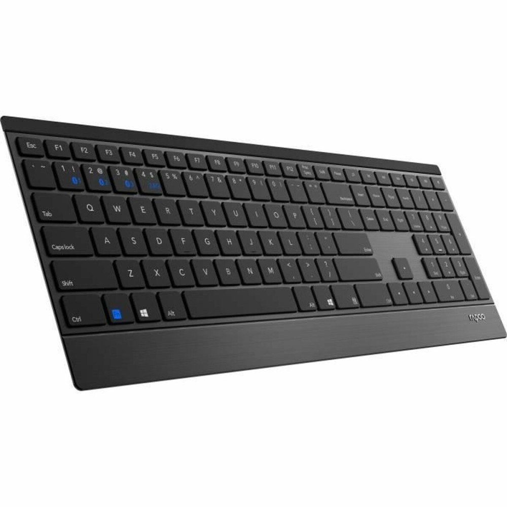 Tastatur Rapoo E9500M Schwarz AZERTY