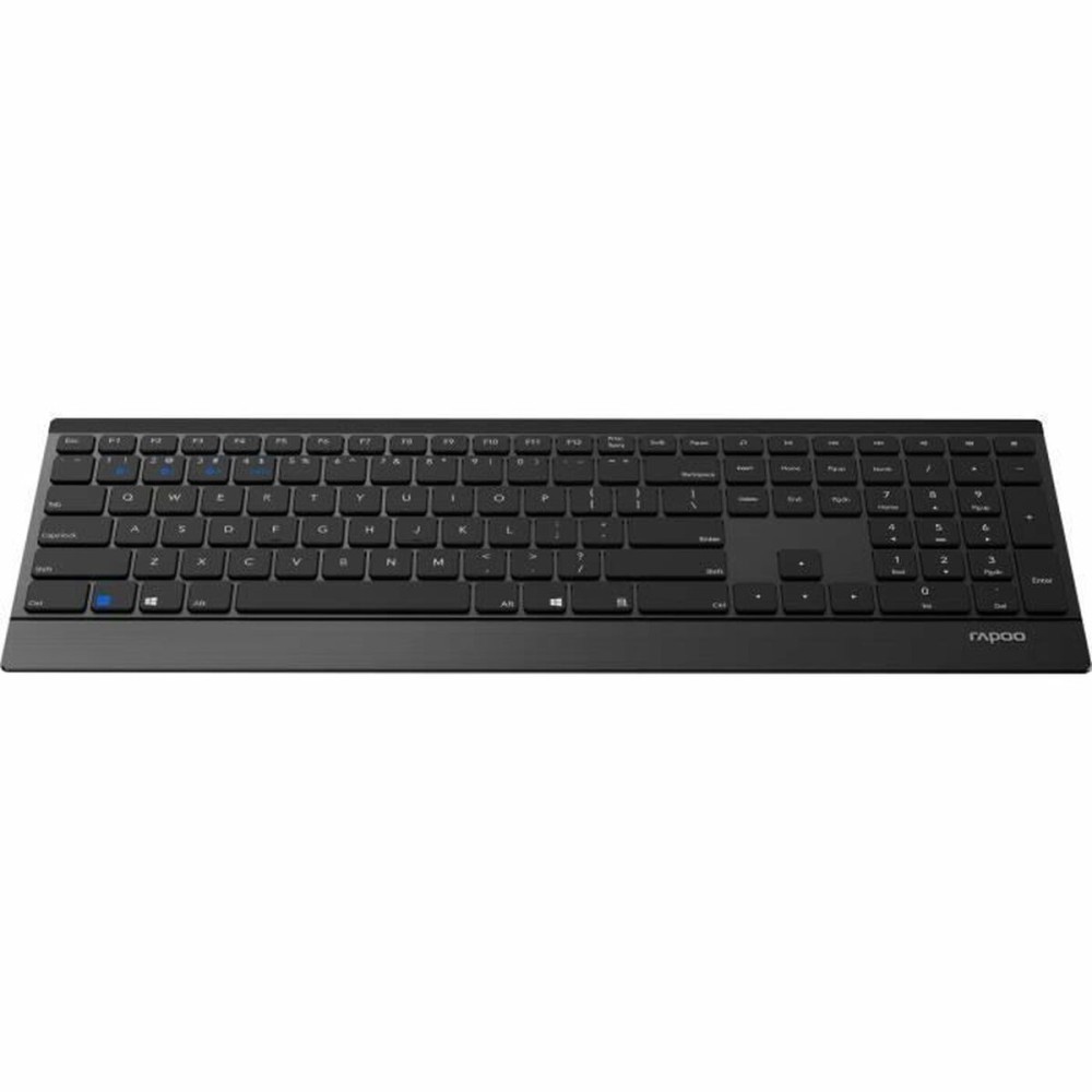 Tastatur Rapoo E9500M Schwarz AZERTY