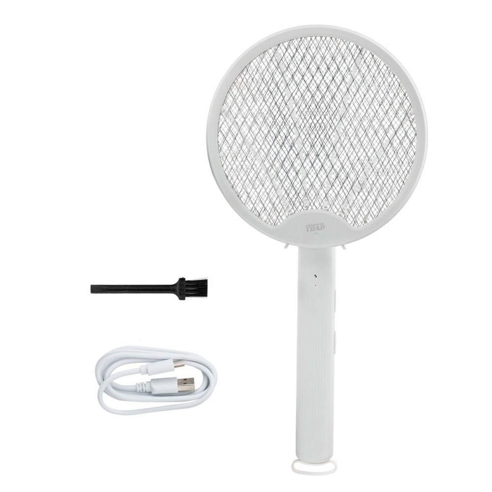 Raquette tueuse d’insectes rechargeable avec LED JATA MOST3555 Métal Plastique