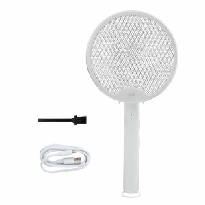 Raquette tueuse d’insectes rechargeable avec LED JATA MOST3555 Métal Plastique
