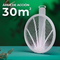 Wiederaufladbarer Insektenvernichter mit LED JATA MOST3555 Metall Kunststoff