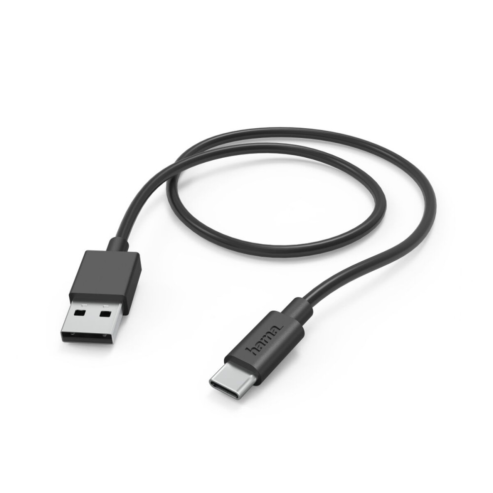 Câble USB-C vers USB Hama 00201594 Noir 1 m
