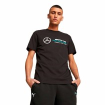 Men’s Short Sleeve T-Shirt Puma Mapf1 Ess Logo Black