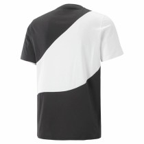 T-shirt à manches courtes homme Puma Powert Blanc Noir