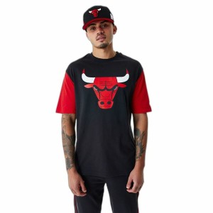 T-shirt à manches courtes homme New Era NBA Colour Insert Chicago Bulls Noir