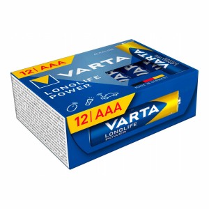 Batterien Varta longlife power cube aaa - lr03 1,5 V AAA LR03 (12 Stück) (12 Stücke)