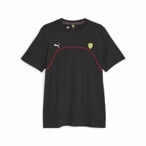 Herren Kurzarm-T-Shirt Puma Ferrari Race Schwarz