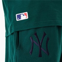 Herren Kurzarm-T-Shirt New Era League Essentials New York Yankees Dunkelgrün