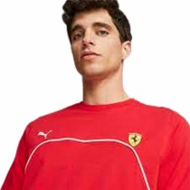 Herren Kurzarm-T-Shirt Puma Ferrari Race Rot