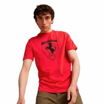 Men’s Short Sleeve T-Shirt Puma Ferrari Race Tonal B Red