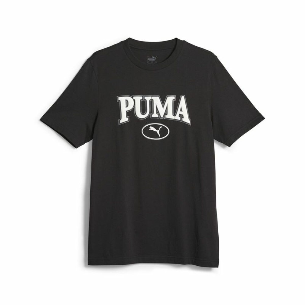 Men’s Short Sleeve T-Shirt Puma Squad Black