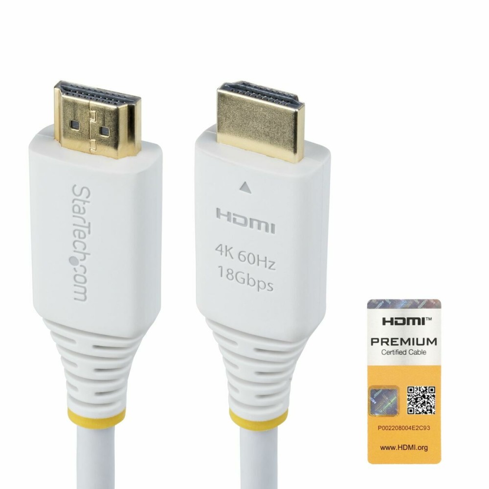 USB-Kabel Startech HDMI2-CABLE-4K60-10W Weiß 3 m