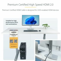 USB-Kabel Startech HDMI2-CABLE-4K60-10W Weiß 3 m