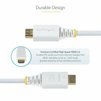 USB-Kabel Startech HDMI2-CABLE-4K60-10W Weiß 3 m