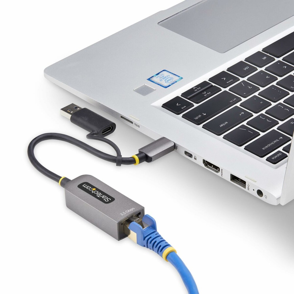 USB Cable Startech U2GA-USB-C-ETHERNET Grey