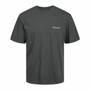 Herren Kurzarm-T-Shirt Jack & Jones Jorvesterbro Dunkelgrau