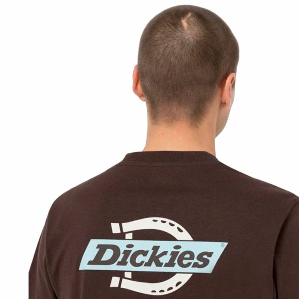 Men’s Short Sleeve T-Shirt Dickies Ss Ruston Brown