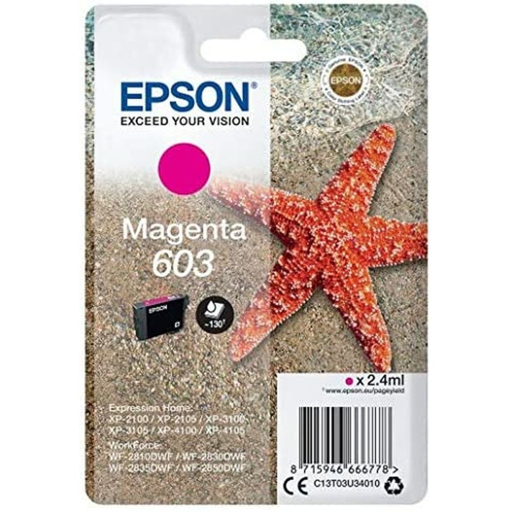 Original Ink Cartridge Epson C13T03U34020 Magenta