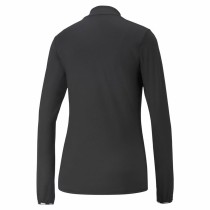 Damen Langarm-T-Shirt Puma Strong 1/4 Zip Schwarz