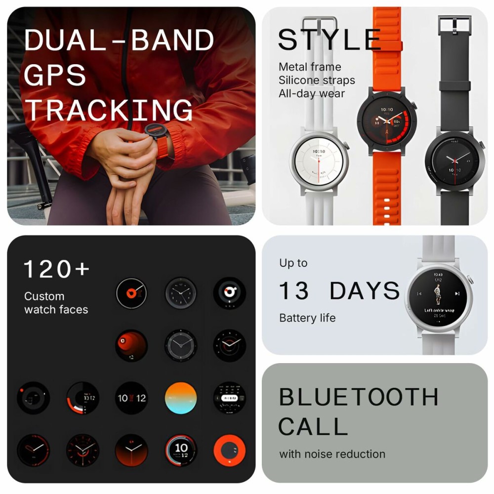 Smartwatch Nothing A10700020 Grey 1,43"