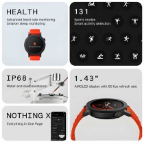 Smartwatch Nothing A10700020 Grey 1,43"