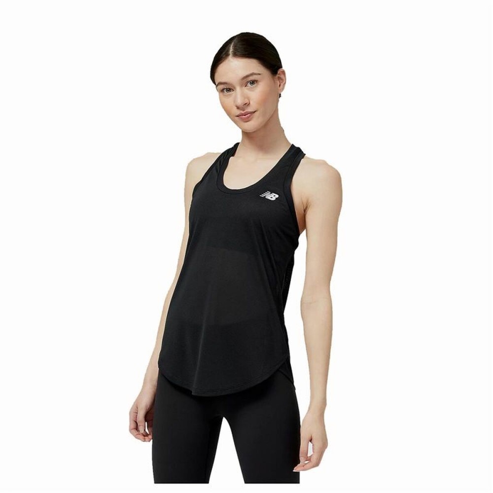 Tanktop Frau New Balance Accelerate Schwarz