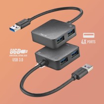 Hub USB NGS IHUB3.0TINY Schwarz
