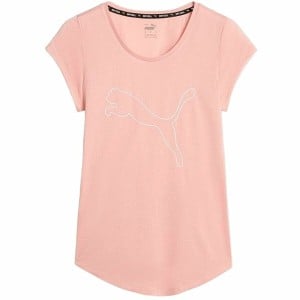 Women’s Short Sleeve T-Shirt Puma Train Favoriterse Light Pink