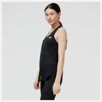 Tanktop Frau New Balance Accelerate Schwarz