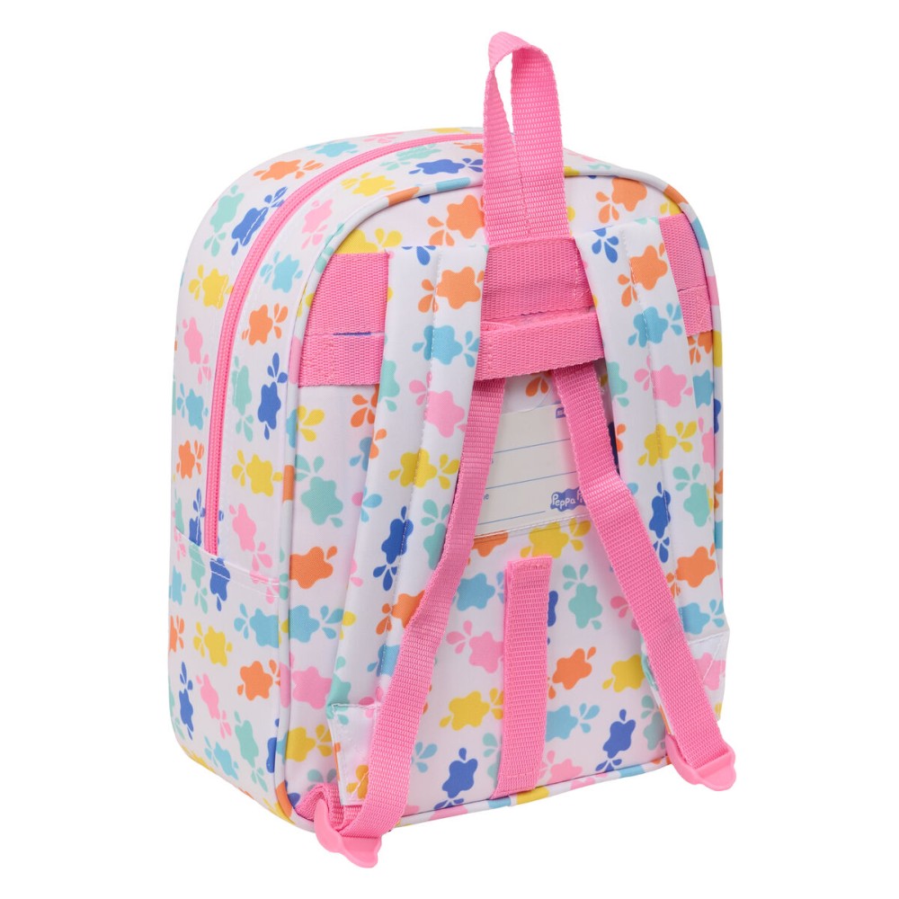 Schulrucksack Peppa Pig Baby pig Bunt 22 x 27 x 10 cm