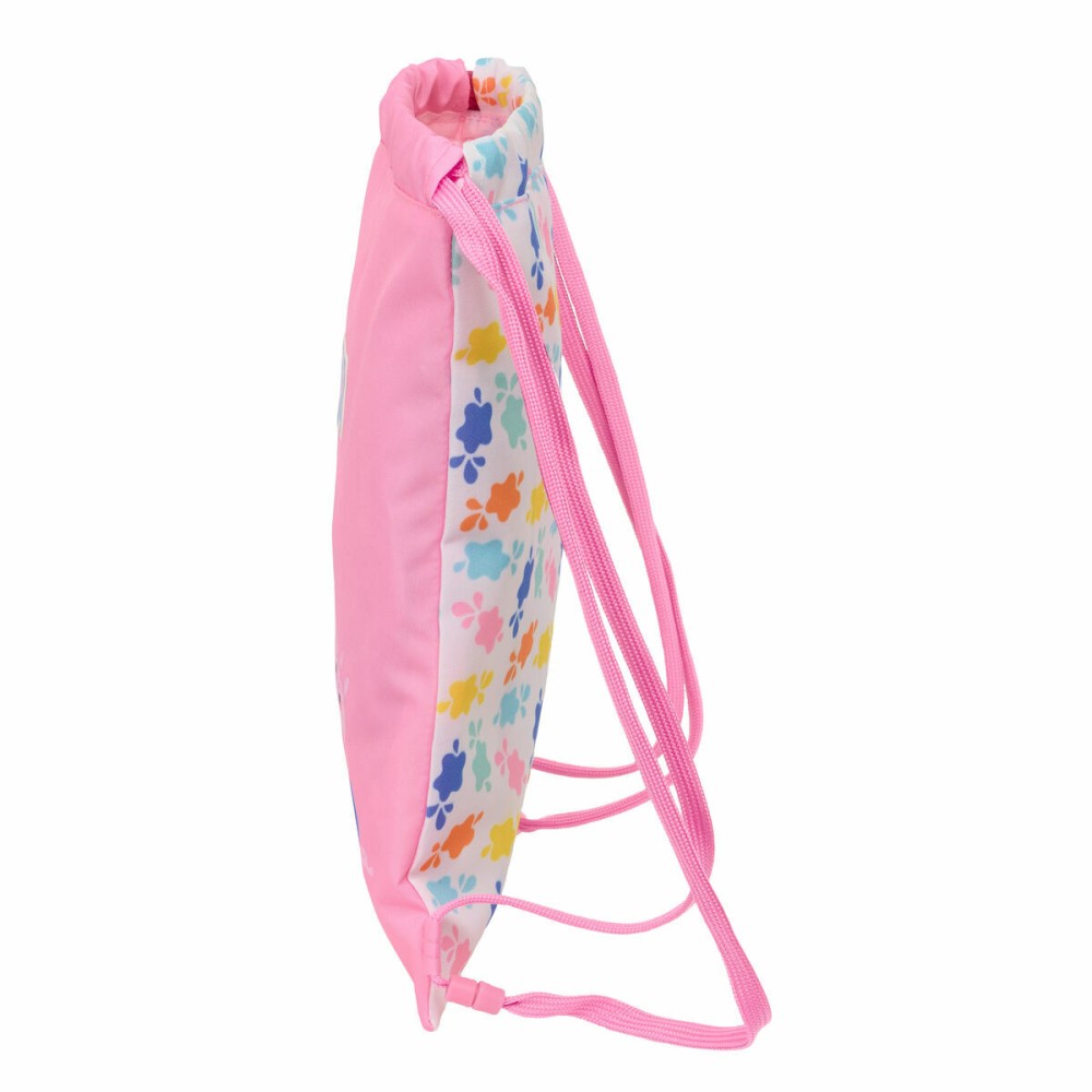 Sac à dos serré par des ficelles Peppa Pig Baby pig Multicouleur 26 x 34 x 1 cm