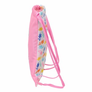 Sac à dos serré par des ficelles Peppa Pig Baby pig Multicouleur 26 x 34 x 1 cm