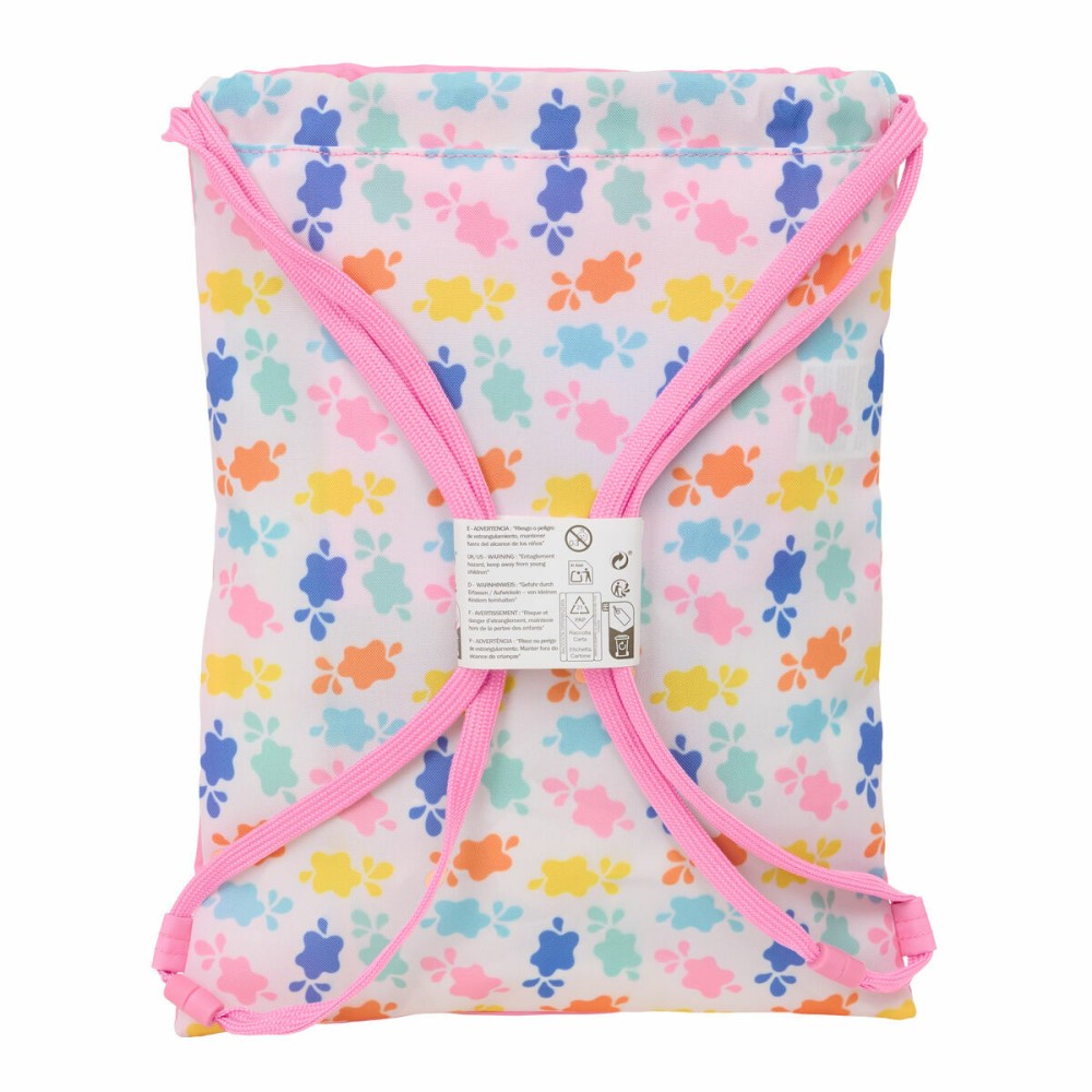 Backpack with Strings Peppa Pig Baby pig Multicolour 26 x 34 x 1 cm