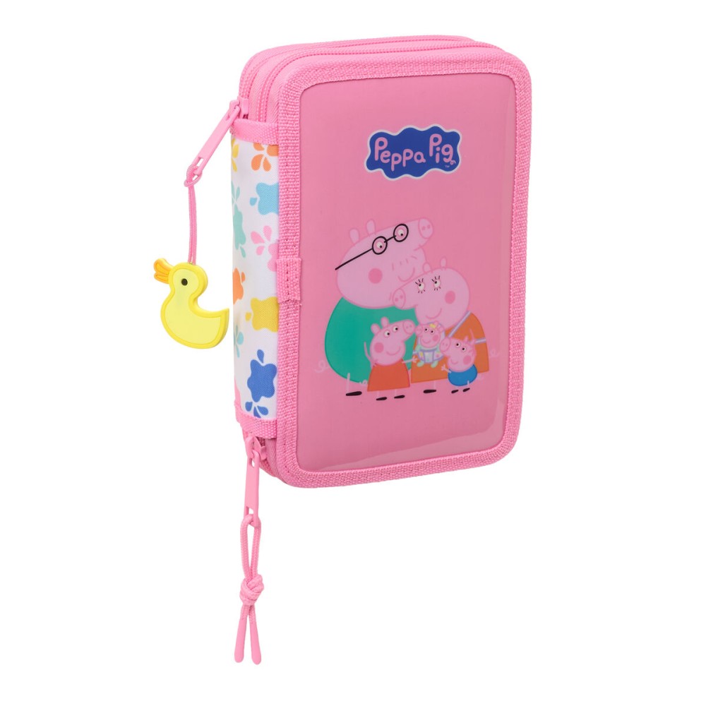 Holdall Peppa Pig Baby pig Multicolour 12.5 x 19.5 x 4 cm 29 Pieces