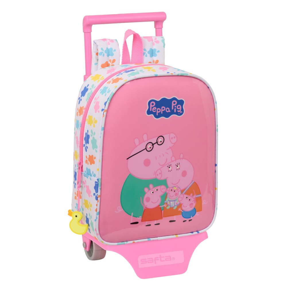 Cartable Peppa Pig Baby pig Multicouleur 22 x 27 x 10 cm