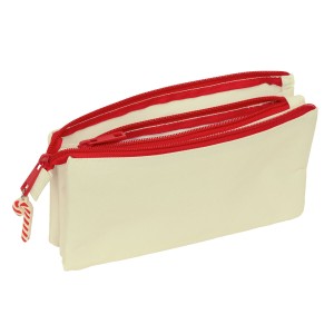 Holdall Safta Beige 22 x 12 x 3 cm