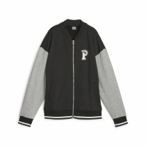 Sportjacke für Frauen Puma Squad Trackc Grau Dunkelblau