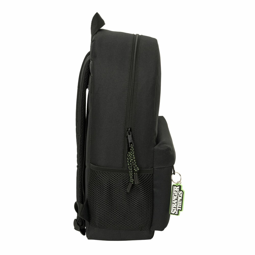 Schulrucksack Stranger Things Schwarz 30 x 46 x 14 cm