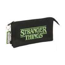 Holdall Stranger Things Black 22 x 12 x 3 cm